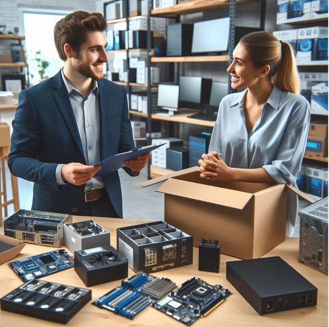 Ventas de Equipos y Partes Tecnológicos